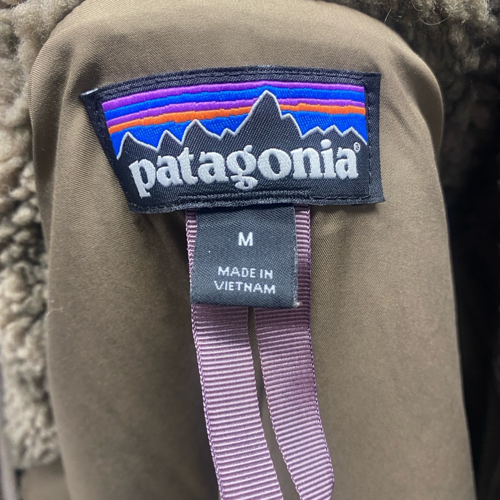 Patagonia Brown Patterned Fleece Jacket - image 3